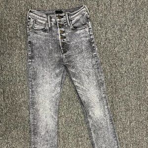 Mother Grey Skinny Jeans
